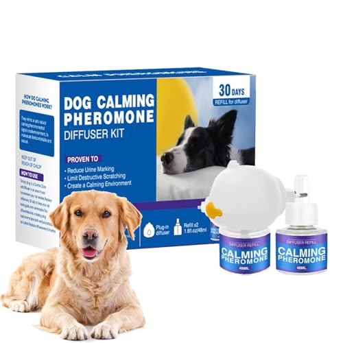 Proypiax Katzenpheromon -Diffusor, Katze beruhigend Diffusor,Entspannungsdiffusor | Stecken Sie 60-Katze beruhigend Pheromon lindern Stress nachzuführen, um das Kampf gegen das Kratzen zu verringern, von Proypiax