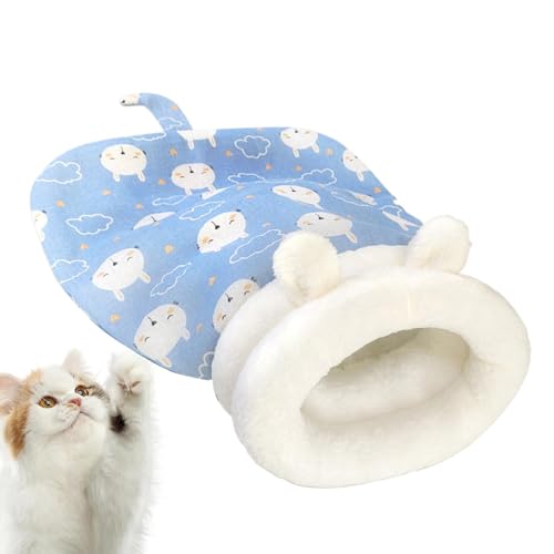 Proypiax Katzenschlafsack, Katzenhundbett, Katzen Winter Schlafsack Waschbar Selbstwärmendes Katzenhundbett Zum Schlafen Weicher Waschbares Katzenkissen, Sicherheitsgefühl Haustierbett Proypiax Katzenschlafsack, Katzenhundbett, Katzen Winter Schlafsack Waschbar Selbstwärmendes Katzenhundbett Zum Schlafen Weicher Waschbares Katzenkissen, Sicherheitsgefühl Haustierbett von Proypiax