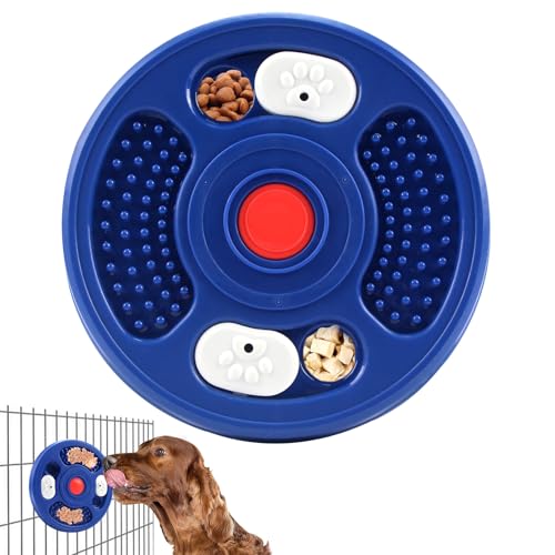 Proypiax Langsamer Schüsselfutter für Hunde, langsame Feeder Hundeschalen - Langsame Feeder für Hunde,Erhöhte interaktive Verschüttungsbeweis Nonslip Futtersuche behandeln Spender mental von Proypiax