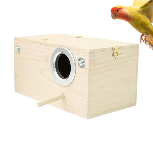 Proypiax Nistkästen Für Papageien | Vogelhaus Mit Nistplatz,Holz Nisthöhle Für Papageien Unzertrennliche Und Ziervögel Gartentauglich Mit Schutzfunktion Für Innen- Und Außenbereich Proypiax Nistkästen Für Papageien | Vogelhaus Mit Nistplatz,Holz Nisthöhle Für Papageien Unzertrennliche Und Ziervögel Gartentauglich Mit Schutzfunktion Für Innen- Und Außenbereich von Proypiax