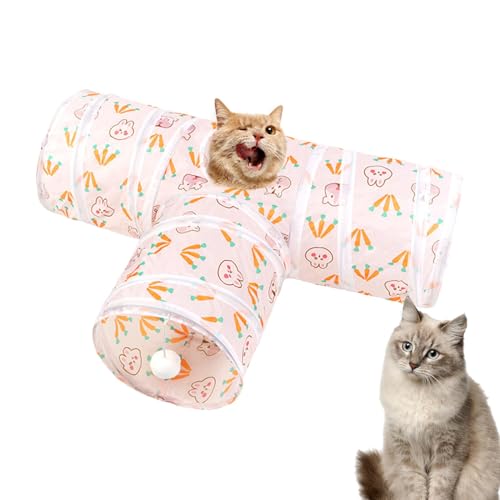 Proypiax Pet -Tunnel für Innenkatzen, Tunnelsrohr für Katzen,Faltbares Spieltunnel für Kätzchen | Mode stilvolle Faltkatze Peek Hole Toy für Kätzchen, Hunde, Welpe, Hase Proypiax Pet -Tunnel für Innenkatzen, Tunnelsrohr für Katzen,Faltbares Spieltunnel für Kätzchen | Mode stilvolle Faltkatze Peek Hole Toy für Kätzchen, Hunde, Welpe, Hase von Proypiax