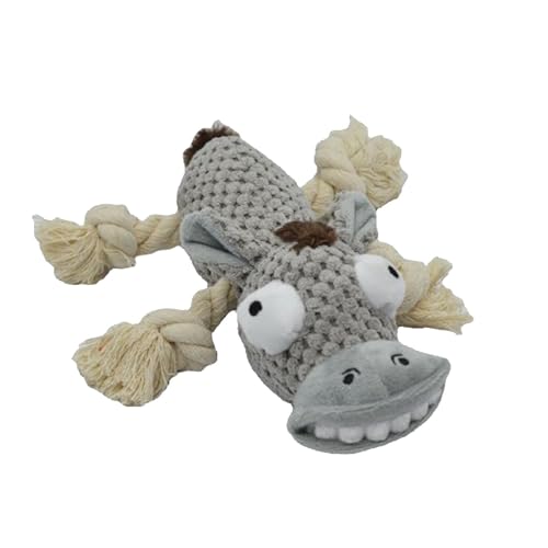 Proypiax Tierkauen Spielzeug für Hunde, Tier quietschende Hundesspielzeug, Plüsch quietschende Spielzeuge Tierform Stoffed Puppe, Süßer Hund Chewer Interactive Cotton Seiltierzubehör, um sie zu Proypiax Tierkauen Spielzeug für Hunde, Tier quietschende Hundesspielzeug, Plüsch quietschende Spielzeuge Tierform Stoffed Puppe, Süßer Hund Chewer Interactive Cotton Seiltierzubehör, um sie zu von Proypiax