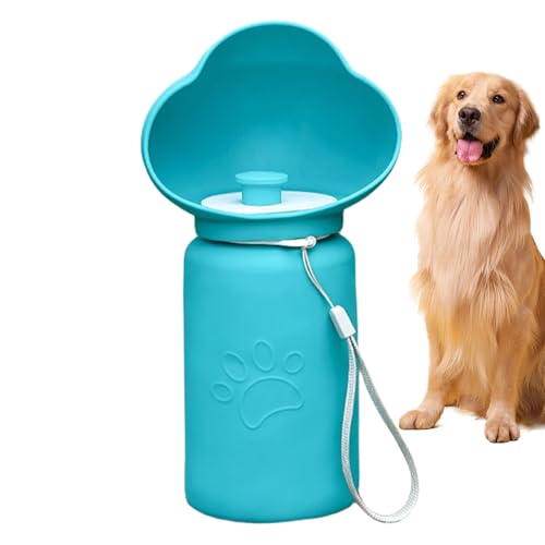Proypiax Tragbare Haustierwasserflasche, tragbare Hundewasserflasche | Hundetrinkflasche,Lecksicherer Spender Hochtemperaturbeständiger Behälter für Wandercamping im Freien im Freien von Proypiax