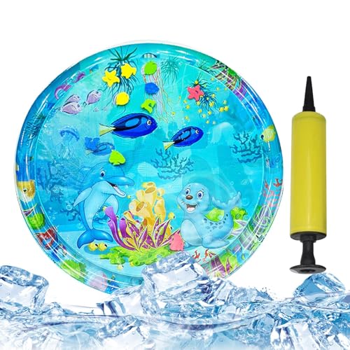 Proypiax Wassersensorikkatze, Haustierwasserbett,Katzenspielzeugmatte mit Tierdesign | Verdickte PVC -Kühlartefakt, aufblasbares Haustieranreicherungsspiel für Hunde Proypiax Wassersensorikkatze, Haustierwasserbett,Katzenspielzeugmatte mit Tierdesign | Verdickte PVC -Kühlartefakt, aufblasbares Haustieranreicherungsspiel für Hunde von Proypiax