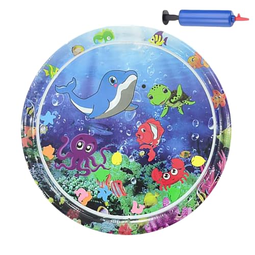 Proypiax Wassertierpolster, aufblasbares Haustierbett, Bunte Kinderspielmatte mit Inflator, Aufblasbare Haustiervorräte, tragbares sensorisches Spielbett für heißes Wetter, Außengebrauch Proypiax Wassertierpolster, aufblasbares Haustierbett, Bunte Kinderspielmatte mit Inflator, Aufblasbare Haustiervorräte, tragbares sensorisches Spielbett für heißes Wetter, Außengebrauch von Proypiax