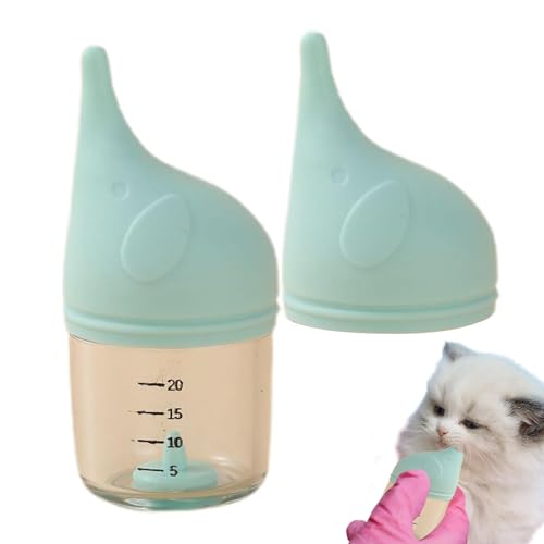 Proypiax Welpenpflegeflaschen, Kätzchenflaschen für die Krankenpflege | Nette Wasserflaschen für Kätzchen,Anti-Choking-Haustier-Fütterungsnippel, Welpenmilchfuttermittel, kleine Hundefuttermittel für von Proypiax
