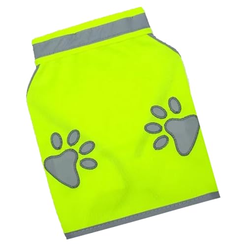 Reflektierende Sicherheitsweste Für Hunde, Hohe Sichtbarkeit, Futterstoff - Jacke Mantel Hundewarnweste Robust Größen Reflektorweste Reflektierende Sicherheitsweste Für Hunde, Hohe Sichtbarkeit, Futterstoff - Jacke Mantel Hundewarnweste Robust Größen Reflektorweste von Proypiax