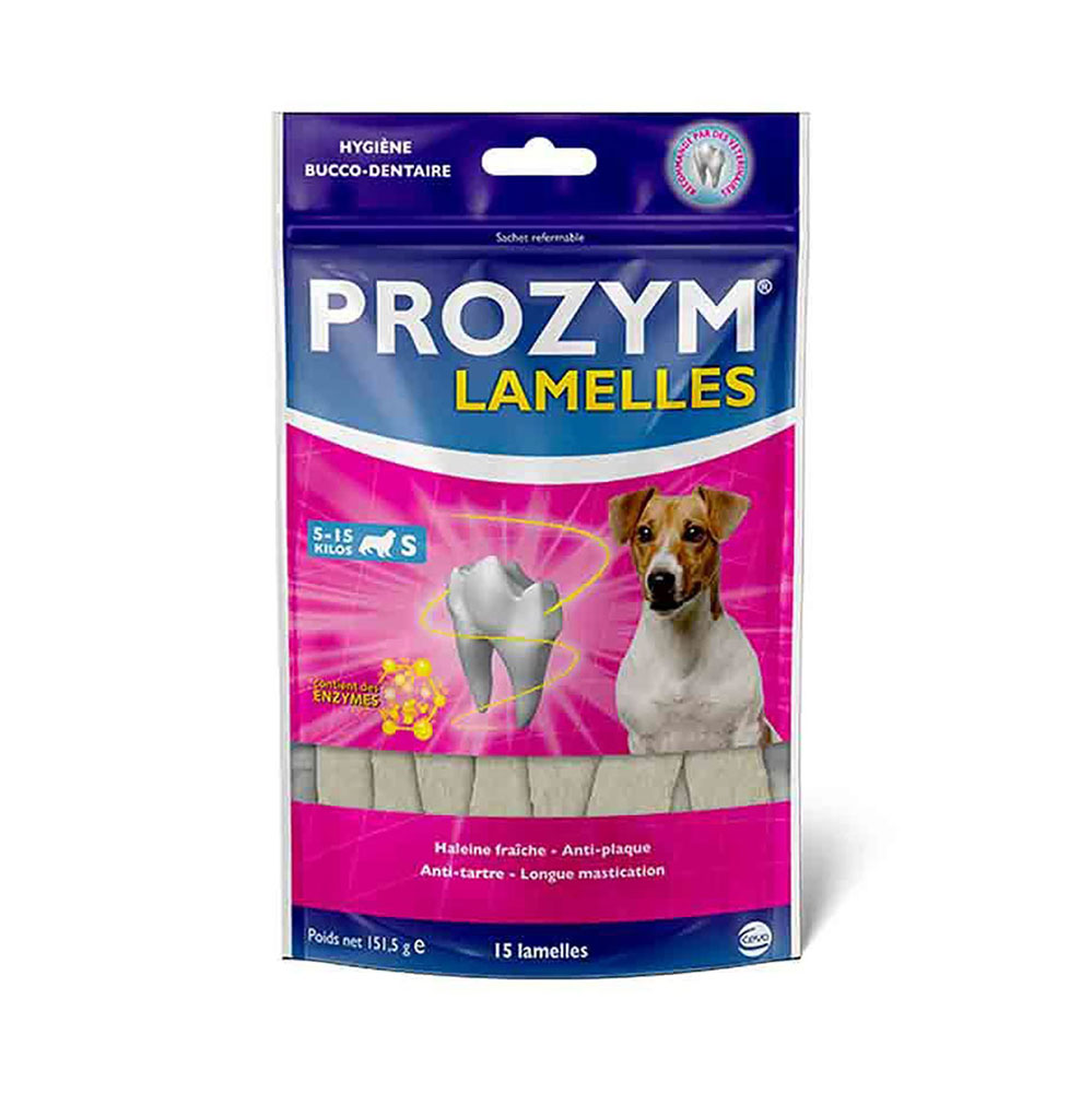 Prozym Canin Lamelles - für kleine Hunde (5 - 15 kg), 2 x 15 Stück von Prozym