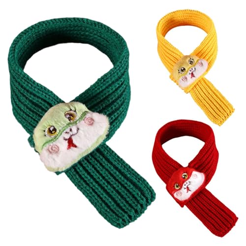 3 Stück Schals für Katzenhund, Schlangenjahr, Strick, Weihnachts-Schal, warmes Zubehör für Haustiere, Schals für kleine Hunde, Katzen, schönes Foto-Zubehör 3 Stück Schals für Katzenhund, Schlangenjahr, Strick, Weihnachts-Schal, warmes Zubehör für Haustiere, Schals für kleine Hunde, Katzen, schönes Foto-Zubehör von Pruojhw