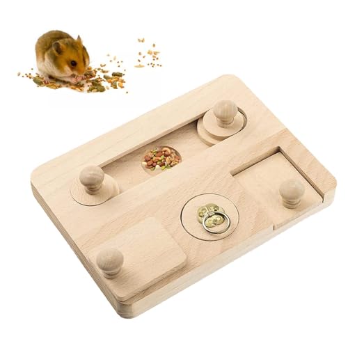 Pruojhw Futtersuche Spielzeug für kleine Haustiere, Hamster Interactive Futtersuche Spielzeug | Holzanreicherung Interaktives Snuffle Logic Game | Pädagogikspender, Feeder -Trainingspuzzle für Pruojhw Futtersuche Spielzeug für kleine Haustiere, Hamster Interactive Futtersuche Spielzeug | Holzanreicherung Interaktives Snuffle Logic Game | Pädagogikspender, Feeder -Trainingspuzzle für von Pruojhw