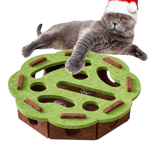 Pruojhw Katzen Futterpuzzle | Mental Enrichment Napf - Katzen Futterautomat Mit Suchfunktion Sensorischer Reize Und Glocke Zur Geistigen Stimulation Gegen Langeweile Für Innen Und Außen Sowie Reisebox Pruojhw Katzen Futterpuzzle | Mental Enrichment Napf - Katzen Futterautomat Mit Suchfunktion Sensorischer Reize Und Glocke Zur Geistigen Stimulation Gegen Langeweile Für Innen Und Außen Sowie Reisebox von Pruojhw