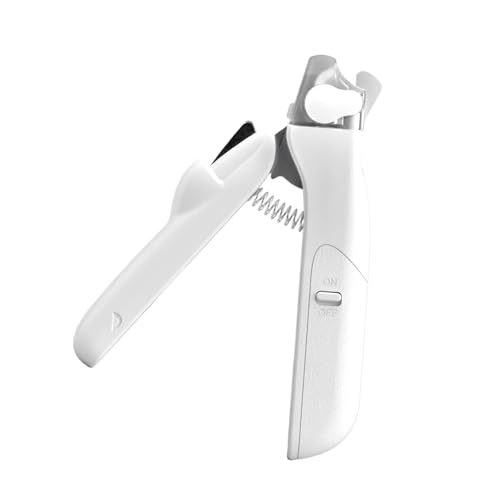 Pruojhw Katzenflügel, Nagelknipser für Hunde, Hundenägel Cutter Light Lights Pets Nail Clippers, professionelle Nagelknipser-Trimmer, sichere Verkaufsmappe für Katzen, von Pruojhw