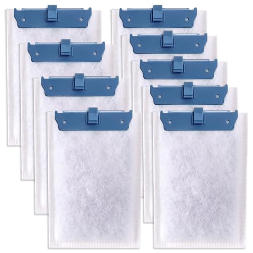 Filterkartuschen kompatibel mit Whisper Bio-Bag Filtern 10i/IQ10/PF10, mittlere Ersatz-Filterkartuschen für Aquarien, kompatibel mit ReptoFilte 20 Gallonen (90 GPH) von Pryitier
