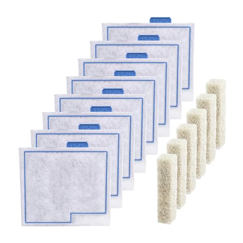 Mittelgroße Filterkartusche, Ersatz kompatibel mit Aqueon QuietFlow LED PRO Power Filter Größe 10/Power Filter Größe 10/E Interner Power Filter Größe 20 (8+6 Counts Ammoniak Reducer Filterpads) Mittelgroße Filterkartusche, Ersatz kompatibel mit Aqueon QuietFlow LED PRO Power Filter Größe 10/Power Filter Größe 10/E Interner Power Filter Größe 20 (8+6 Counts Ammoniak Reducer Filterpads) von Pryitier