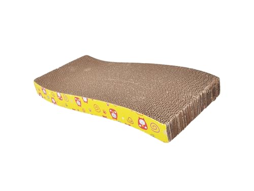 Przydasie Kratzpappe für Katzen – Kratzmatte aus Karton – Ideal zum Krallen schärfen und Entspannen – Für Kätzchen, große Katzen und Familienkatzen – Farbe Braun Przydasie Kratzpappe für Katzen – Kratzmatte aus Karton – Ideal zum Krallen schärfen und Entspannen – Für Kätzchen, große Katzen und Familienkatzen – Farbe Braun von Przydasie