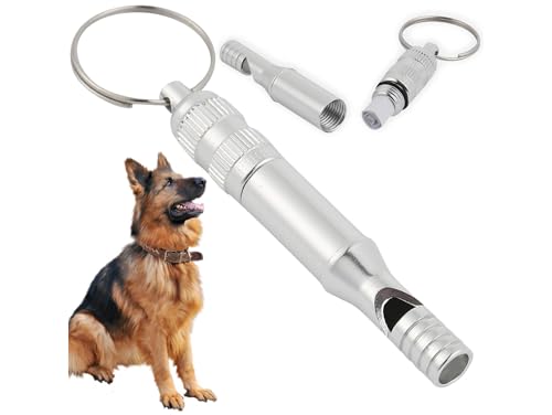 Przydasie Ultraschallpfeife für Hunde – Ideal für effektives Training und Gehorsamkeit, robuste Aluminiumkonstruktion, lauter Ton für große Entfernungen, handlich und tragbar. Przydasie Ultraschallpfeife für Hunde – Ideal für effektives Training und Gehorsamkeit, robuste Aluminiumkonstruktion, lauter Ton für große Entfernungen, handlich und tragbar. von Przydasie
