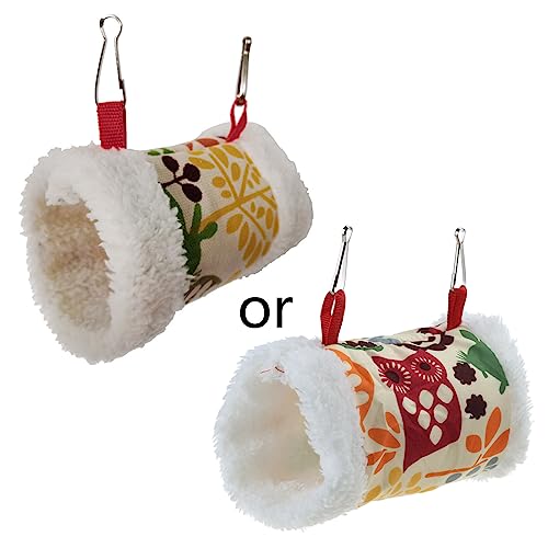 Papageien-Hängematte zum Kuscheln zum Aufhängen, Winter, warmes Haus, Kleintierversteck für kleine Vögel, Zwerghamster Papageien-Hängematte zum Kuscheln zum Aufhängen, Winter, warmes Haus, Kleintierversteck für kleine Vögel, Zwerghamster von Psdndeww