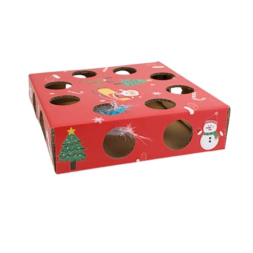 Psdndeww Feathered Toy Christmas Teaser Automatisches Interaktives Spielzeug Selbstspiel Spielzeug Indoor Katzen Spielzeug Spielzeug Psdndeww Feathered Toy Christmas Teaser Automatisches Interaktives Spielzeug Selbstspiel Spielzeug Indoor Katzen Spielzeug Spielzeug von Psdndeww