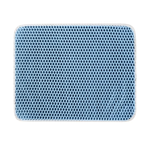 Psdndeww Katzentoilettenmatte, doppellagig, sicher zum Auffangen von Streu, für Wasser Psdndeww Katzentoilettenmatte, doppellagig, sicher zum Auffangen von Streu, für Wasser von Psdndeww