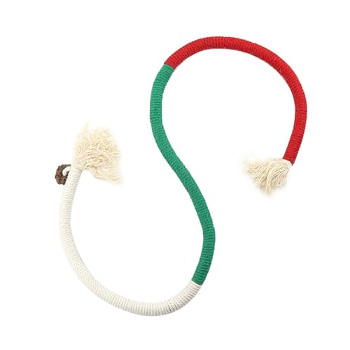 Psdndeww Mehrfarbiges Katzenspielzeug, Kauspielzeug für Welpen, Baumwollseil, Indoor-Katzen, Kauzubehör Psdndeww Mehrfarbiges Katzenspielzeug, Kauspielzeug für Welpen, Baumwollseil, Indoor-Katzen, Kauzubehör von Psdndeww