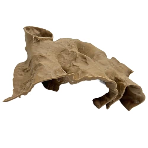 Realistisches Fisch-Unterschlupf für Fische, Oktopusse, Kristall-Garnelen mit breiten Tunnelöffnungen, Tanks Ornament, Versteck von Psdndeww