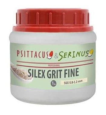 Psittacus Silex Grit Fine 1 kg | Kalibrierter Sand mit feinem Kieselstein | Nahrungsergänzungsmittel für Vögel | Kanarienvögel Fringylide Dehylide Papageien von Psittacus