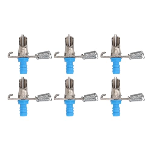 10 Stück Kaninchen-Nippeltränke, Automatisches Kaninchen-Bewässerungssystem, Automatischer Kaninchen-Tränke-Futterspender für Kleintiere, Geflügel, Meerschweinchen von Pssopp