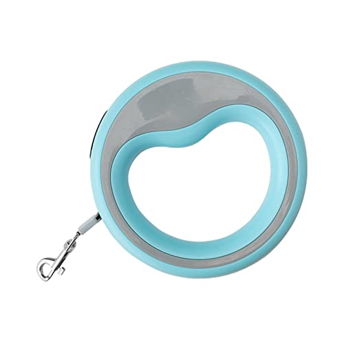2,5 -Meter -Leine, Automatisch Einziehbar, 360 ° Wanderleine mit Sicherheitsschloss und Ergonomischem Griff, Starke Spannungskraft, Geeignet für Gehen und Training Im Freien, Geeignet. (Blue) von Pssopp