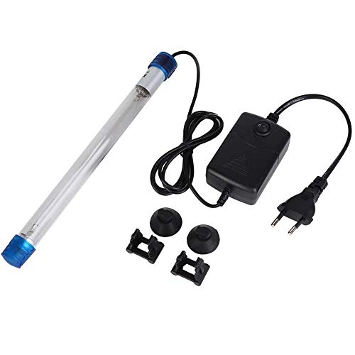 Aquarium UV Sterilisator Licht Wasser Sauber Lampe Tauch UV Licht Algen Bakterien Tötung Lampe für Reinigung von Aquarien Aquarium Pools Fishbowl(7W) von Pssopp