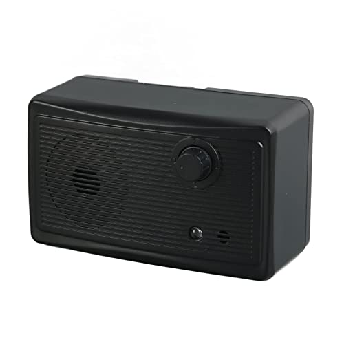 Barking Box Outdoor Bark, Schallabwehrmittel, Anti-Bell-Gerät, Wiederaufladbare Bellkontrolle für den Außenbereich, Einfach zu Bedienende Automatische von Pssopp