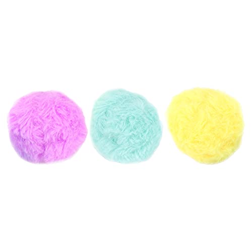 Bunter Wollgarn Ball Haustier Plüsch Hüpfball Kauspielzeug Weiches und Interaktives Katzenjagdspielzeug Bunter Wollgarn Ball Haustier Plüsch Hüpfball Kauspielzeug Weiches und Interaktives Katzenjagdspielzeug von Pssopp