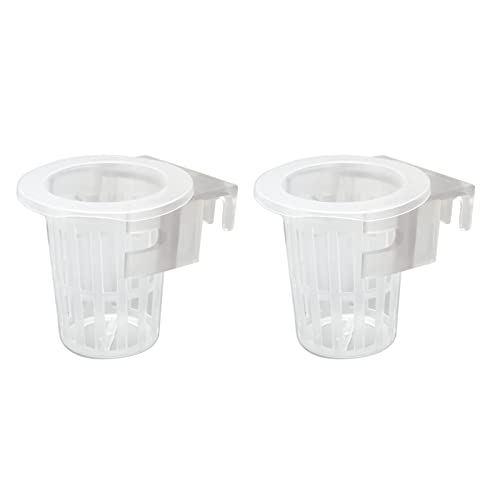 Pssopp Hängender Aquarium Pflanzenhalter Verstellbare Aquarium Pflanzgefäße mit Loch Aquarium Pflanzgefäße für Aquascape Dekoration von Pssopp