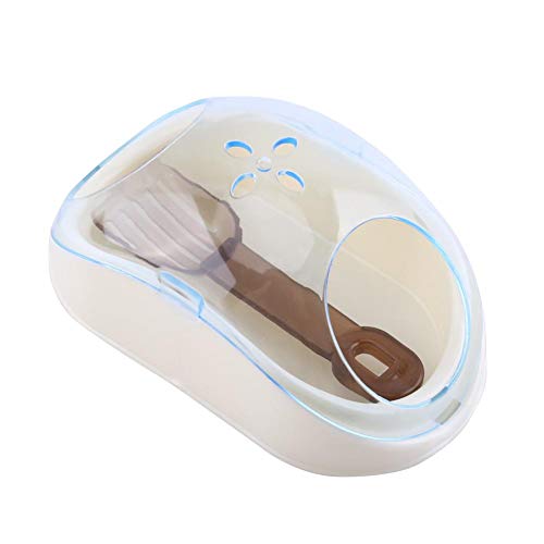 Hamster-Sandbad aus Kunststoff für kleine Haustiere, Sandkasten für Hamster, Sauna, WC, Badewanne mit Schaufel für Chinchilla, goldene Bären, Blau Hamster-Sandbad aus Kunststoff für kleine Haustiere, Sandkasten für Hamster, Sauna, WC, Badewanne mit Schaufel für Chinchilla, goldene Bären, Blau von Pssopp