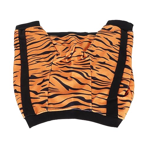 Haustier-Langarm-Pyjama, Elastischer Hunde-Pyjama, Atmungsaktives Tiger-Druckmuster für Drinnen Zum Spazierengehen (7XL) von Pssopp