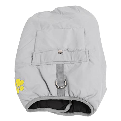 Pssopp Haustiermantel für Kaltes Wetter, Verstellbar, Weicher Haarschutz, Doppelseitig, Hautfreundlich, Warme Hundeweste für Große Hunde (4XL) von Pssopp