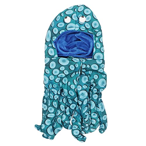 Hunde-Kraken-Kleidung, Niedliche Lustige Katzen-Kraken-Bekleidung, Hunde-Kraken-Hoodie-Outfits, Kleidung, Lustige Halloween-Haustiermütze, Winter-Katzenbekleidung für Halloween, Weihnachten (M) von Pssopp