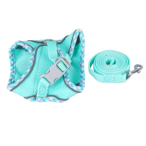 Hundegeschirr, Modisches Hundegeschirr, Reflektierend, Ausbruchsicher, Langlebig, Sicher, mit Zugseil für Haustiere Zum Spazierengehen Im Freien (XS Halsumfang 30–35 cm/11,8–13,8 Hundegeschirr, Modisches Hundegeschirr, Reflektierend, Ausbruchsicher, Langlebig, Sicher, mit Zugseil für Haustiere Zum Spazierengehen Im Freien (XS Halsumfang 30–35 cm/11,8–13,8 von Pssopp