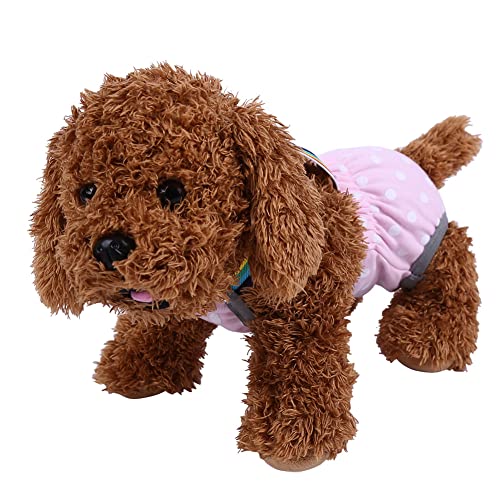 Hundewindel, Waschbarer Weiblicher Hundewindel Wiederverwendbarer Welpen Unterwäsche mit Verstellbarem Hosenträger, Schöner Design, Verlegenheit, Premiummaterial, Leicht zu Tragen, Sauber zu Halten Hundewindel, Waschbarer Weiblicher Hundewindel Wiederverwendbarer Welpen Unterwäsche mit Verstellbarem Hosenträger, Schöner Design, Verlegenheit, Premiummaterial, Leicht zu Tragen, Sauber zu Halten von Pssopp