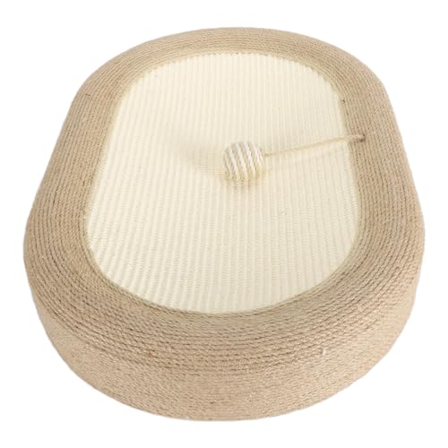 Pssopp Katzenkratzbrett, Katzenkratzer, rutschfest, Sisal, Katzenkratzbett, 61 cm, Katzenkratz-Lounge, Bett, Sofa für Katzen Im Innenbereich, Schleifklaue Pssopp Katzenkratzbrett, Katzenkratzer, rutschfest, Sisal, Katzenkratzbett, 61 cm, Katzenkratz-Lounge, Bett, Sofa für Katzen Im Innenbereich, Schleifklaue von Pssopp