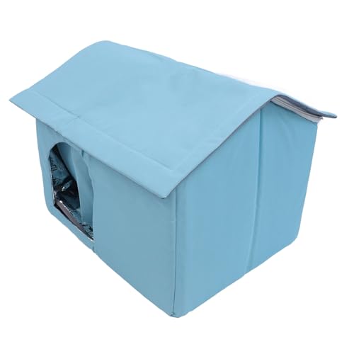 Kühlhaus für Katzen aus Aluminiumfolie, Niedrigere Temperatur, Klimatisiertes Haus für Haustiere, Kühlhöhle für Katzen und Hunde für Vier Jahreszeiten mit 9 Stück Eisbeutel (46 x Kühlhaus für Katzen aus Aluminiumfolie, Niedrigere Temperatur, Klimatisiertes Haus für Haustiere, Kühlhöhle für Katzen und Hunde für Vier Jahreszeiten mit 9 Stück Eisbeutel (46 x von Pssopp