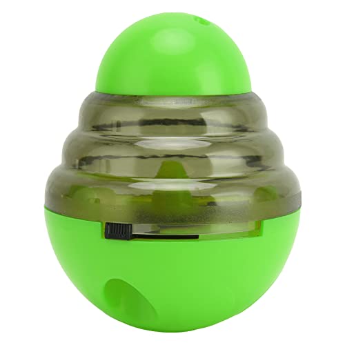 Leckerli-Spender-Ball für Hunde, Pet Zone IQ Leckerli-Ball Pet Slow Feeder Leckerli-Ball Slow Feeding Maßgeschneiderter IQ-Therapieball für Gesünderes Zahnfleisch und Zähne (Grün) von Pssopp