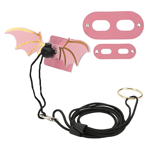 Niedliche Echsenleine, Festlicher Weihnachtshut -Schal, für Themenpartys für Festival und Geburtstag (PINK) von Pssopp