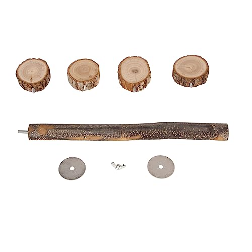 Papageien-Hängeplattform, Ständer, Spielzeug, Vogel-Holz-Hängeplattform für Papageien, Ratten, Sittiche, Nymphensittiche Papageien-Hängeplattform, Ständer, Spielzeug, Vogel-Holz-Hängeplattform für Papageien, Ratten, Sittiche, Nymphensittiche von Pssopp