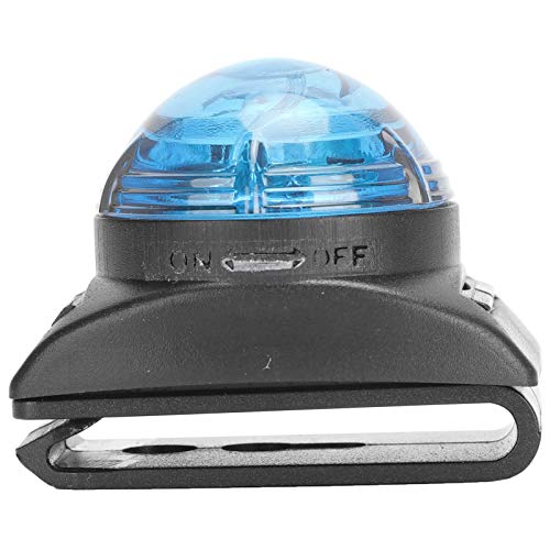 Pet LED Anhänger Wasserdicht Leuchtend Hell Nacht Warnlampe Hund Sicherheitslampe Hund Anti-Lost Anhänger Zubehör(Blau) von Pssopp