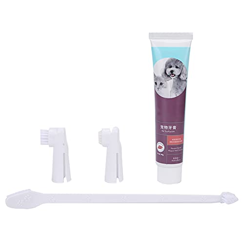 Pet Oral Cleaning Supplies Zahnpasta und Zahnbürste für Pet Dog Oral Dental Care Set Zahnpasta Zahnbürste von Pssopp