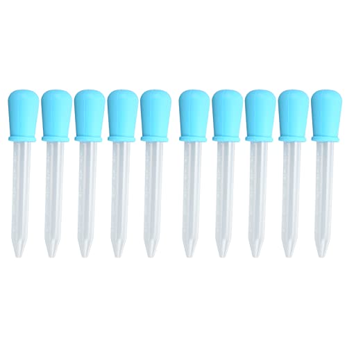 Pssopp 10Pcs Pet Liquid Dropper Silikon Medizin Eye Dropper Pet Pille Weiche Spitze Pet Pille Feeder Spritzenspender Werkzeuge von Pssopp