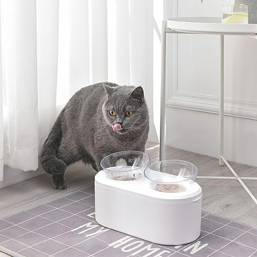 Pssopp 15 cm Erhöht 2 Verwenden Sie Pet Bowl, Geneigtes Design Zum Bequemen Essen, Langlebigem Kunststoffmaterial, Abnehmbarer Waschbasis mit Nicht -Rollover Pssopp 15 cm Erhöht 2 Verwenden Sie Pet Bowl, Geneigtes Design Zum Bequemen Essen, Langlebigem Kunststoffmaterial, Abnehmbarer Waschbasis mit Nicht -Rollover von Pssopp