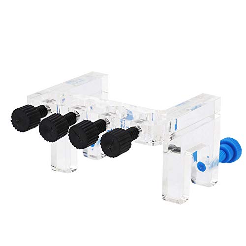 Pssopp Acryl Aquarium Soft Tube Fixture Halter Aquarium Wasserpfeife Clip Wasser Tube Clamp für Holding Dosierpumpe weichen Schlauch von Pssopp