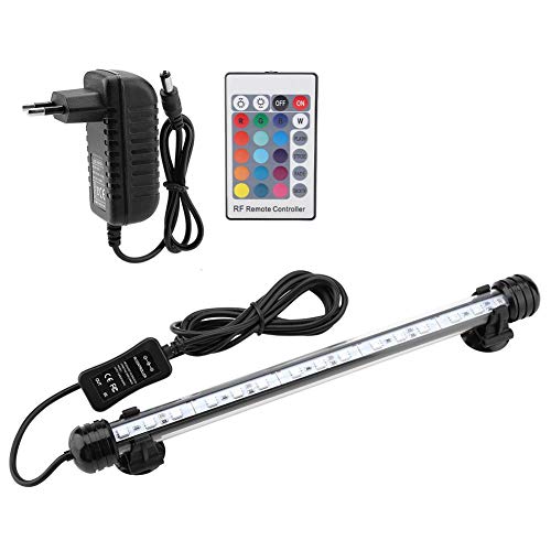 Aquarium Beleuchtung LED RGB Lampen LED Aquarium Licht Unterwasser Beleuchtung Aquarium Tauchlampen mit Fernbedienung Aufleuchten Deko für Aquarium Fische Tank von Pssopp
