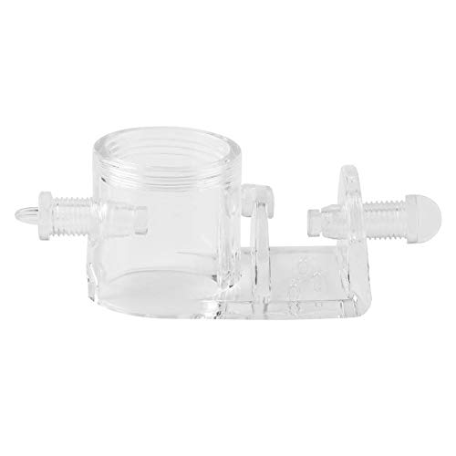Pssopp Aquarium Clamp Acryl Aquarium Schlauchschelle Tank Tube Holder Clamp Acryl Fixture Holder für 22mm Dia Wasserpfeife von Pssopp